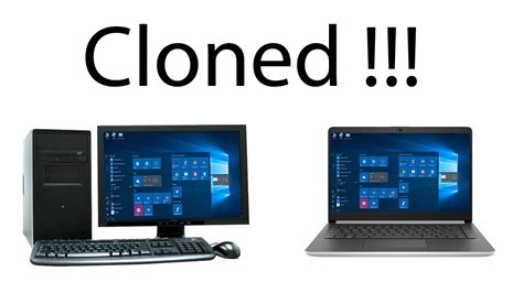 clone one laptop to another.